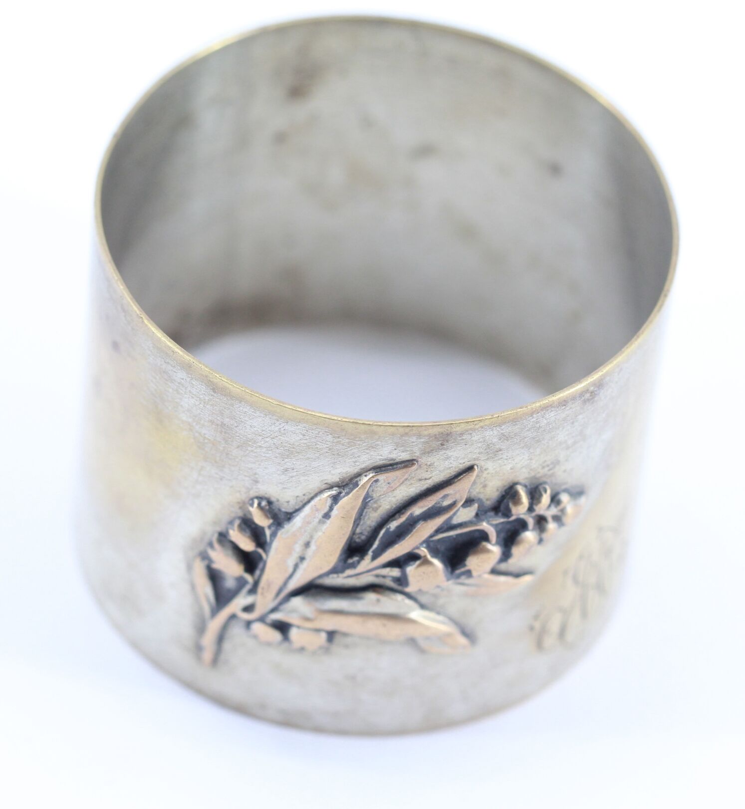 Old round of towel thrush