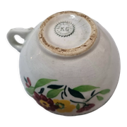 8 tasses à café Lunéville de 1940/50