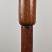 Floor lamp in teak with shade, Denmark, 1960