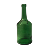 Bouteille en verre verte