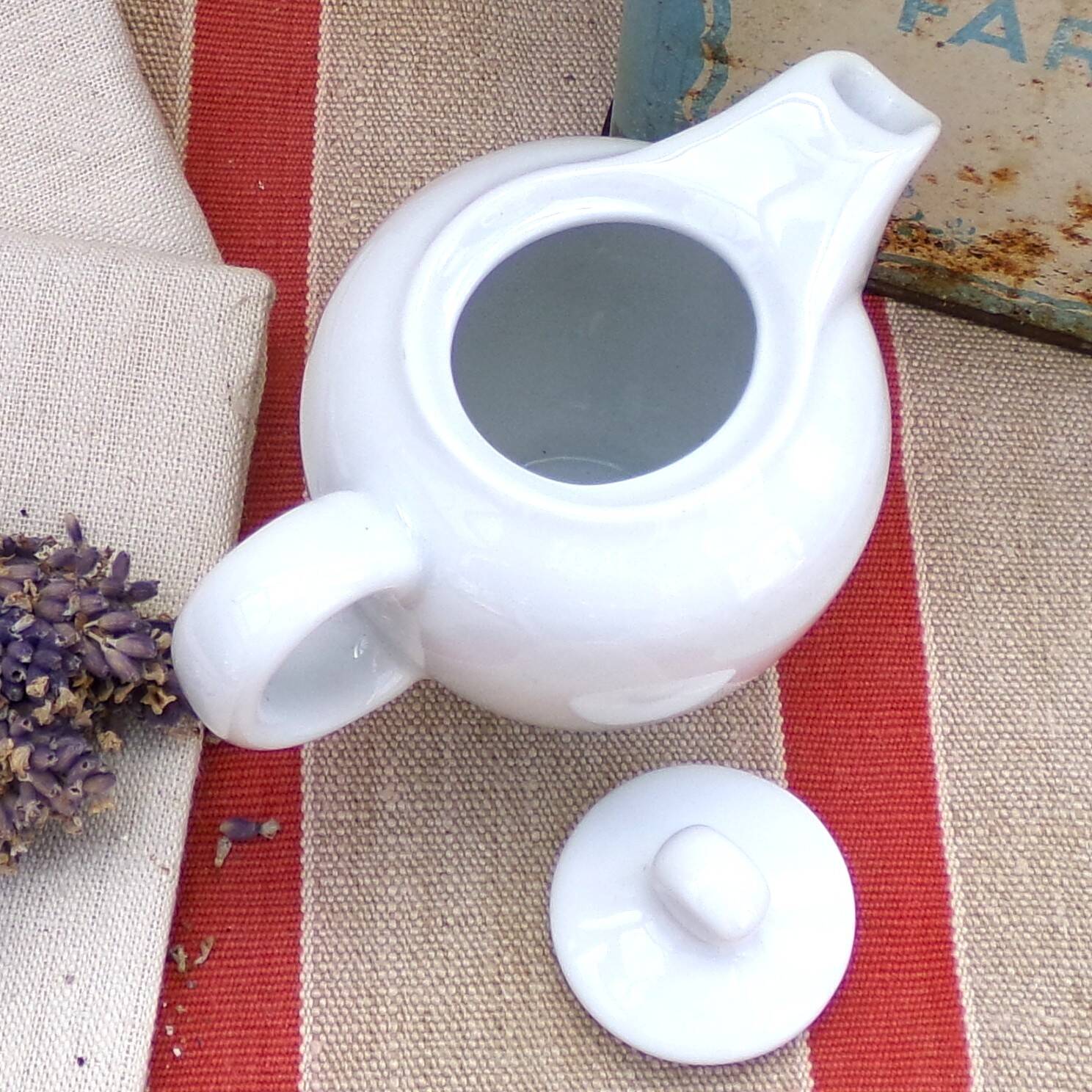 Petit pot à eau chaude/crémier/pot à lait bavarois vintage Eschenbach Rosen