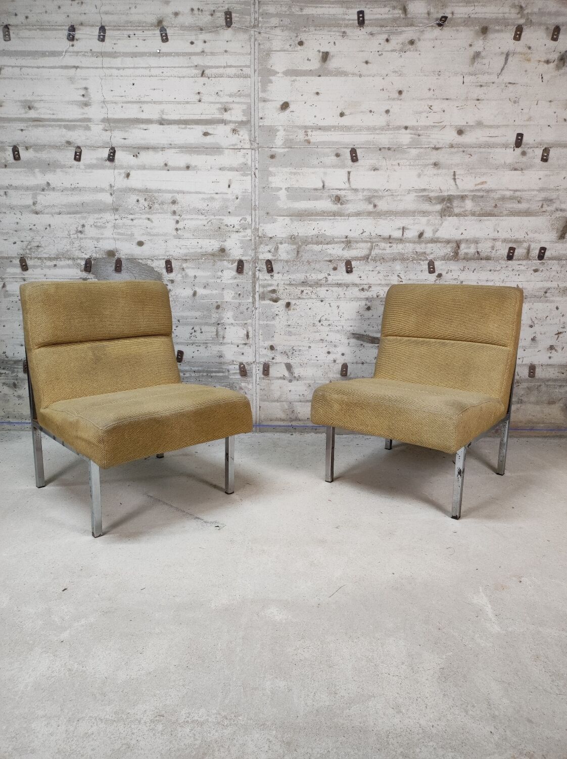 Pair of vintage armchairs