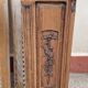 19th century wooden fireplace
