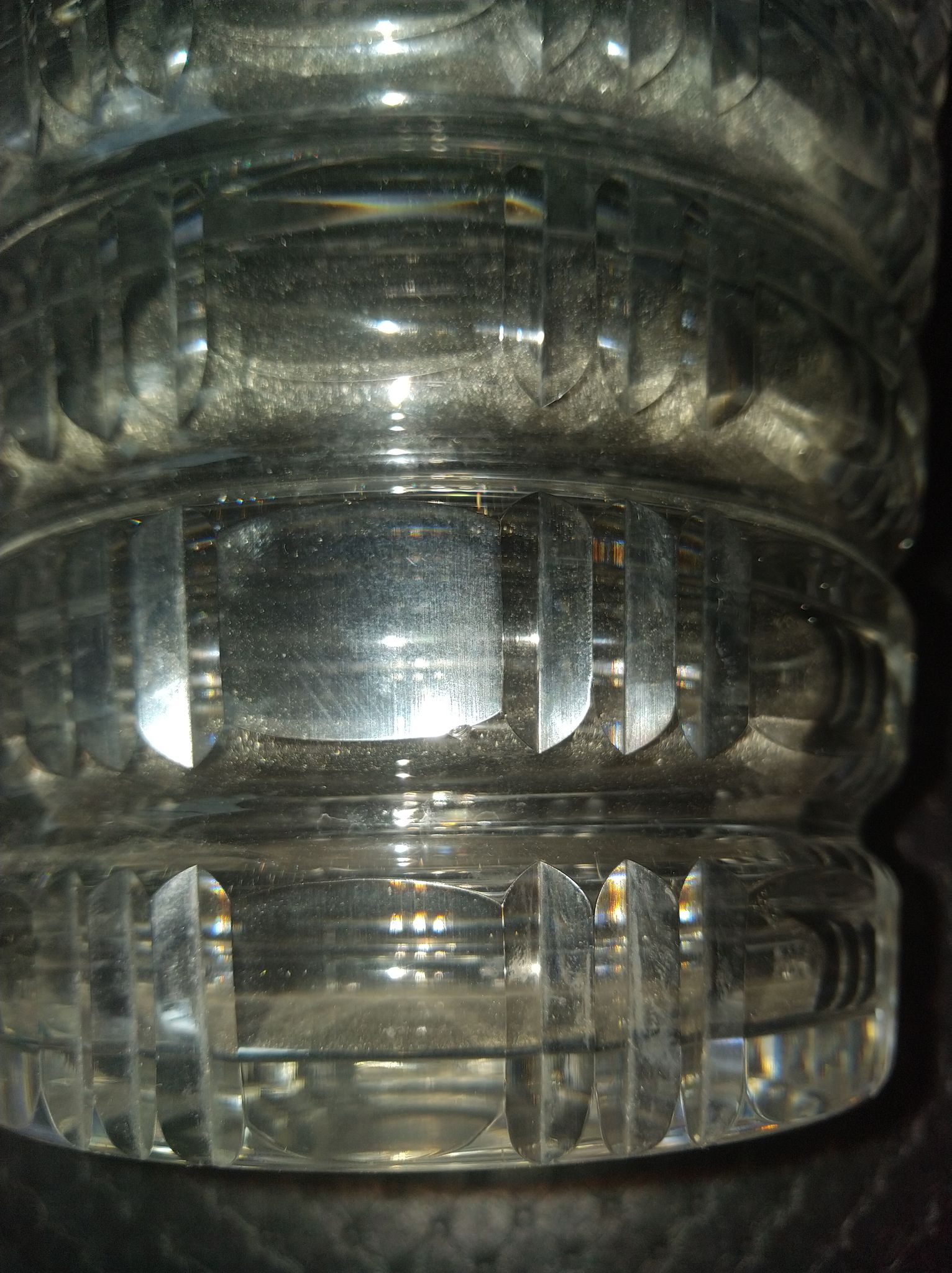 Vase cristal Daum Nancy France vers 1950