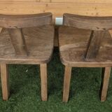 Set of two brutalise chairs