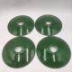 4 enameled sheet metal lampshades