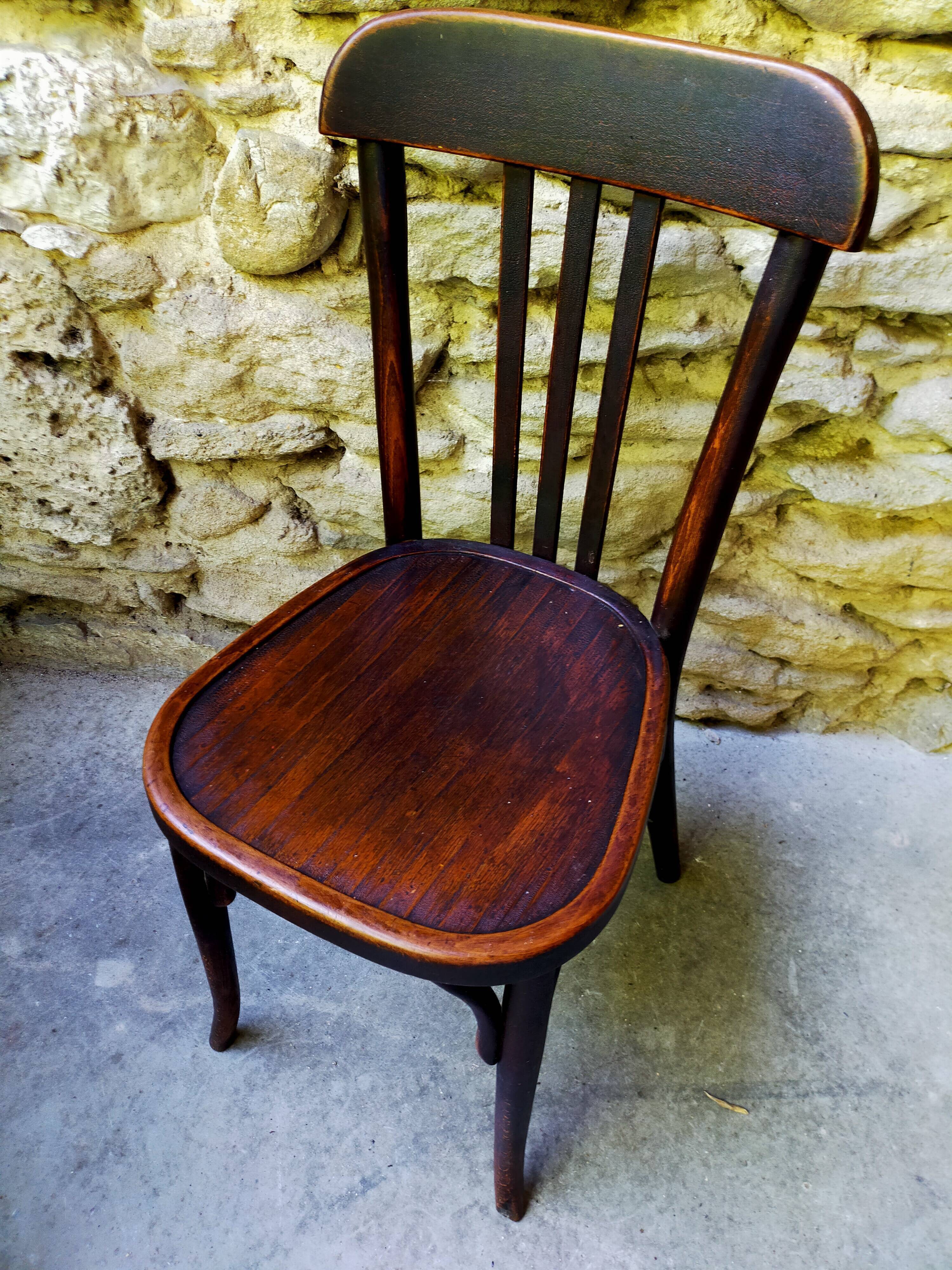 Set of 6 Baumann bistro chairs