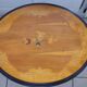 Oval pedestal table