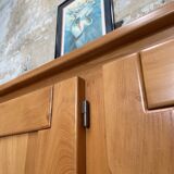 Enfilade en elme massif, REGAIN edition, circa 1980.