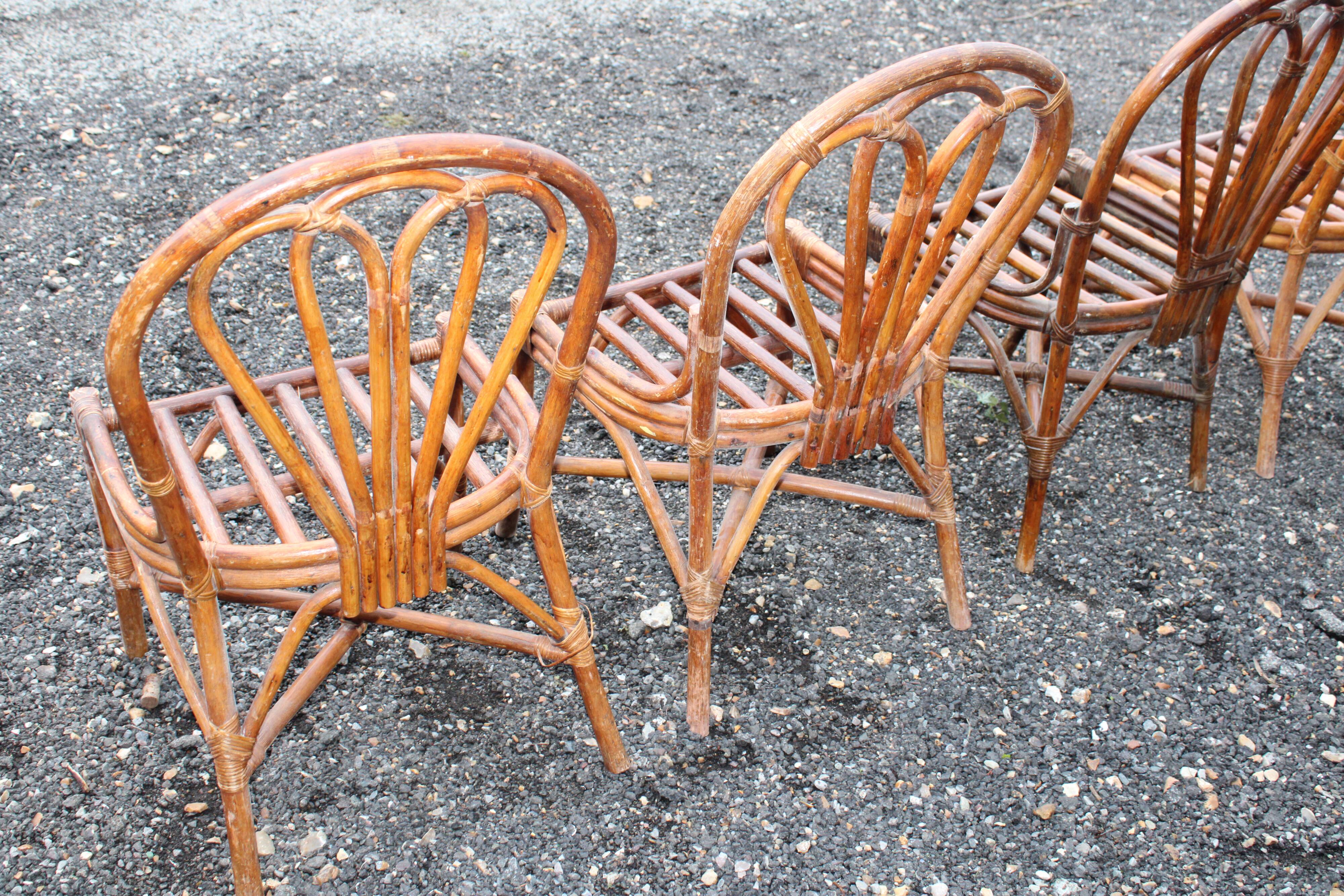Rattan chairs