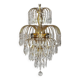 “Cascade” tassel chandelier
