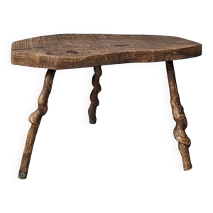 Table d'appoint en tronc