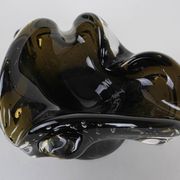 Platter, Murano glass, Italian design, 1960s, made in Italy