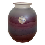 Vase Goebel kristaliglas mauve violet