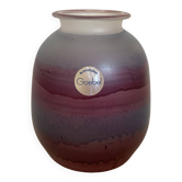 Vase Goebel kristaliglas mauve violet