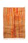 Tapis berbère marocain Mrirt marron rouge orange moderne