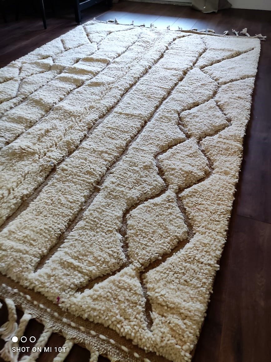 Berber carpet beni ouarain 2m65 on 1m50