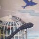 large tapestry 1950/1960 signed Dyf (Marcel Dreyfus)