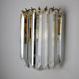 Venini wall lamp, murano glass, Italy, 1970