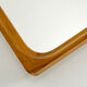 Teak mirror from Glasmäster Markaryd, 1960s - 105x45cm