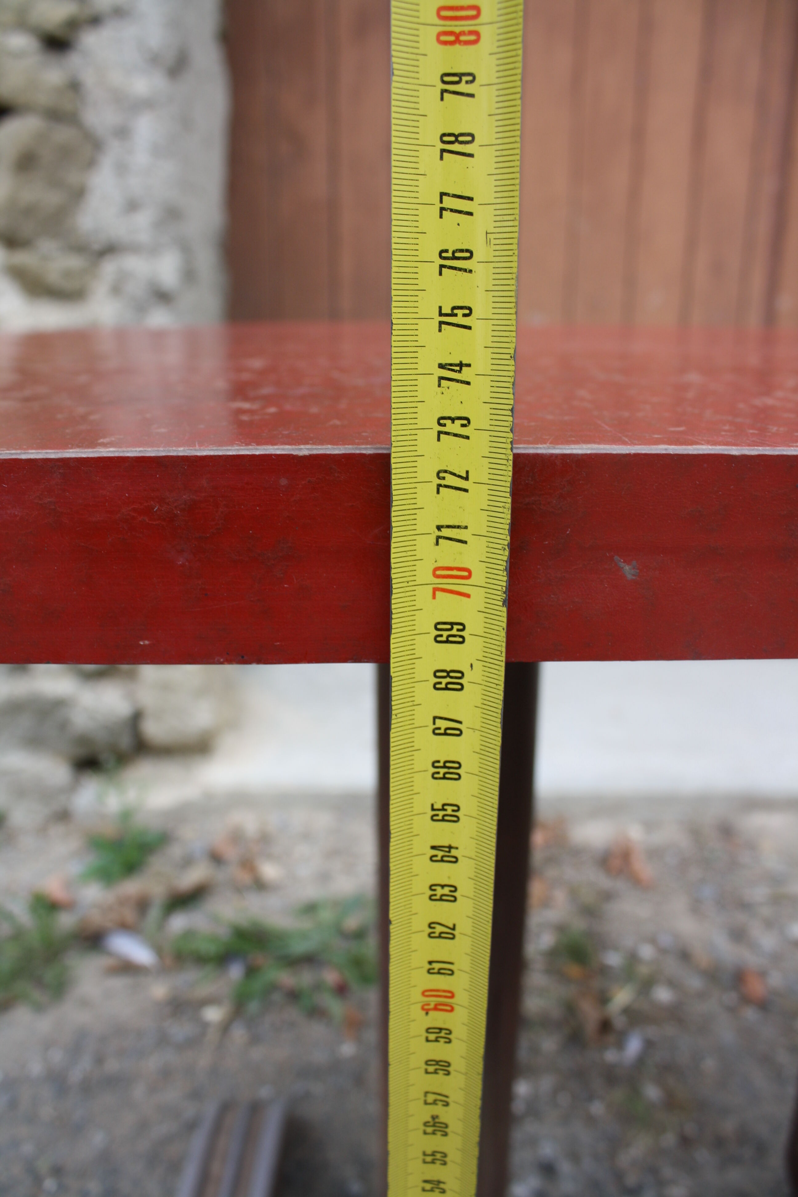 Vintage bistro table