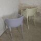 Pair of small armchairs Kartell Dr. No Philippe Starck