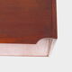Vintage mid century modern sideboard cabinet made of teak with 4 doors, 1960s