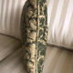 Decorative pillow case in velvet with ottoman turkish 16th century motifs