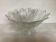 Old flower-shaped bubble round footed cup