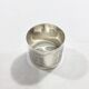 Silver towel ring