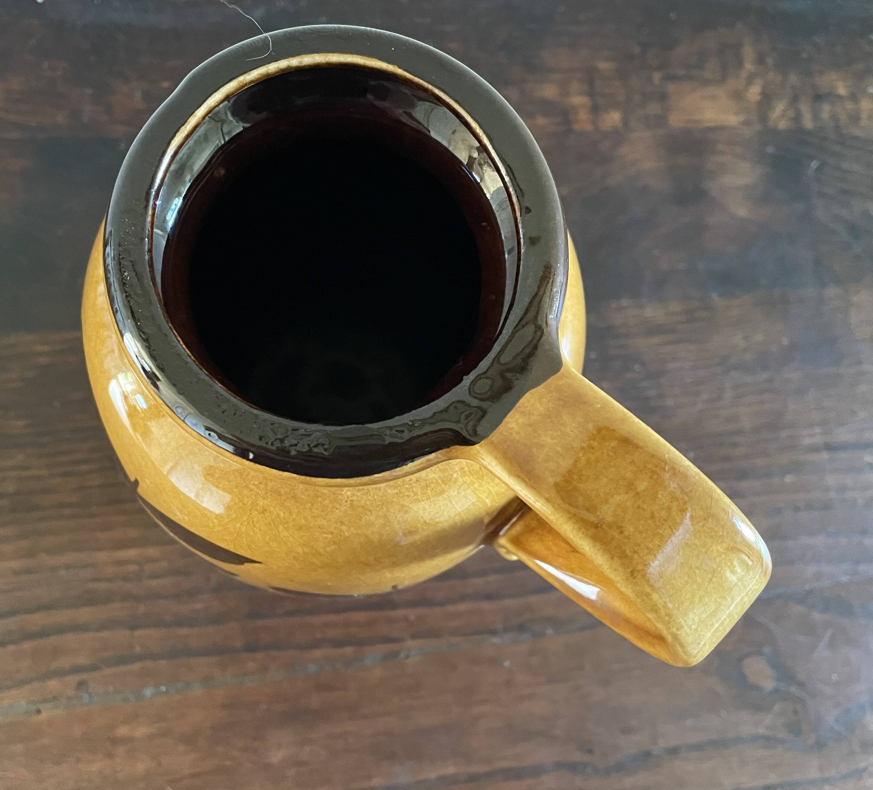 West Germany glazed ceramic vase