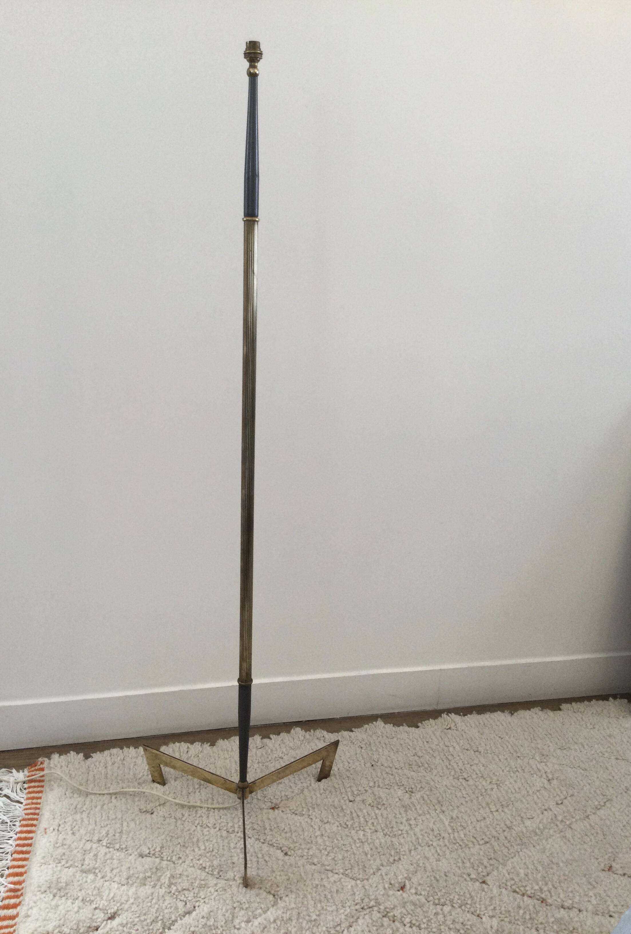 Modernist designer floor lamp base from the 50s/50s
