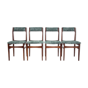 Lot de 4 chaises danoises