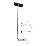 Metal gallows wall light