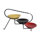 Table servant for aperitif, vintage French, 50s