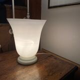 Opaline white lamp