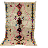 Handmade Moroccan Berber carpet 241x143 CM