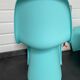 Chaise pour enfant turquoise de Verner Panton, Vitra
