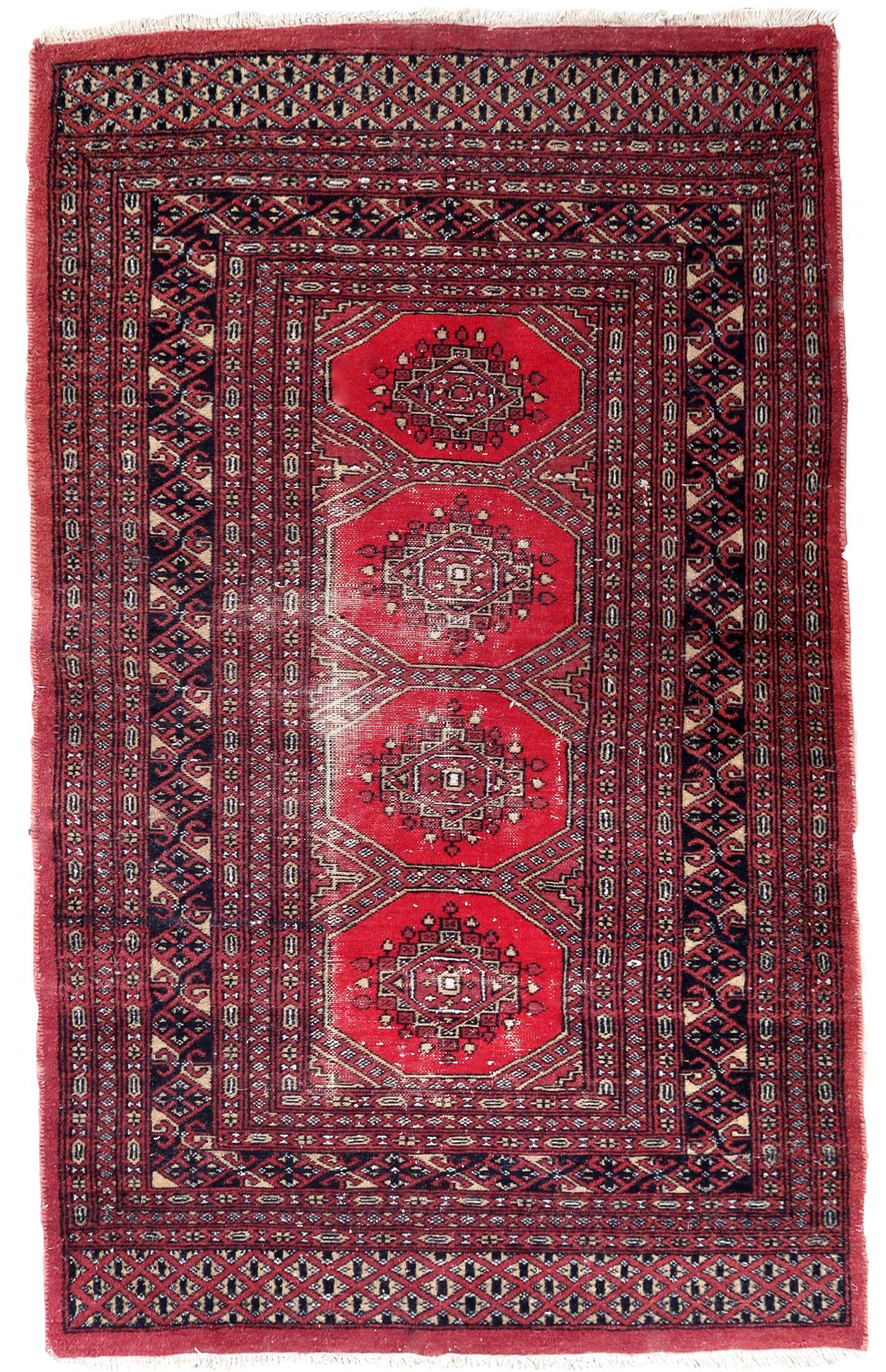 Tapis Vintage Fait Main Boukhara – 94 x 163 cm - 1C1022