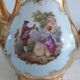Gold porcelain coffee service