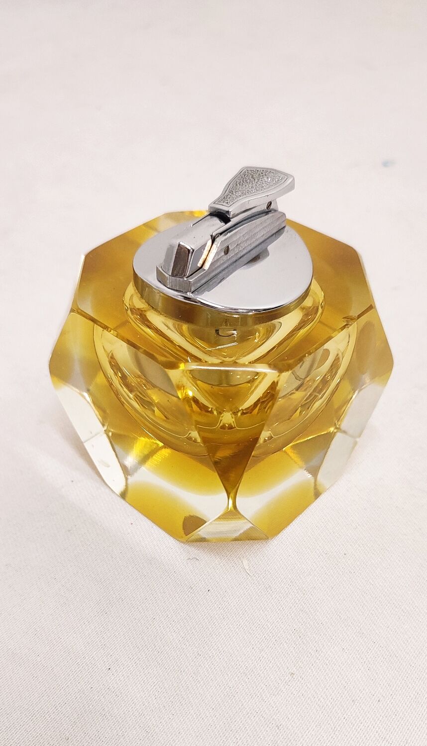 Murano glass lighter. Italy, 1960s.