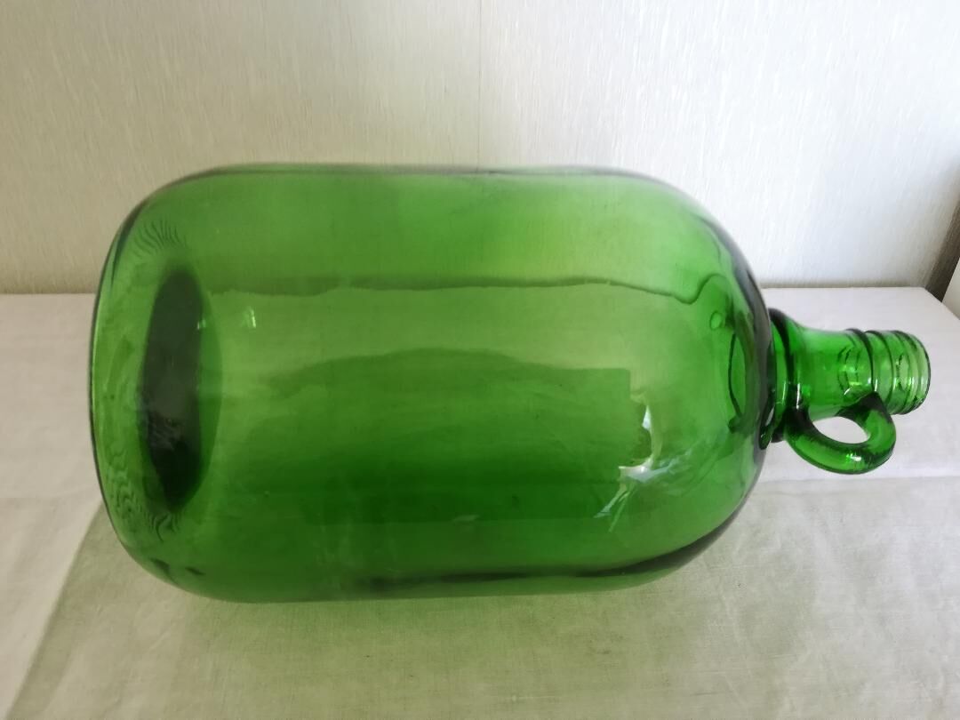 Bonbonne vintage en verre