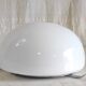 Plafonnier, applique globe opaline - mid. XXeme
