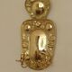 Baroque Style Mid-Century Brass Swedish Sconces