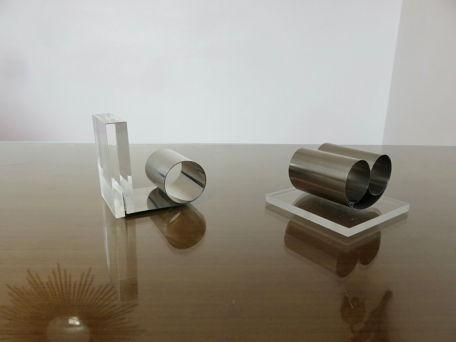 Roche bobois set greenhouse books rolling and photo holder 1970
