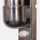 Chrome metal wall light by Napako, 1960