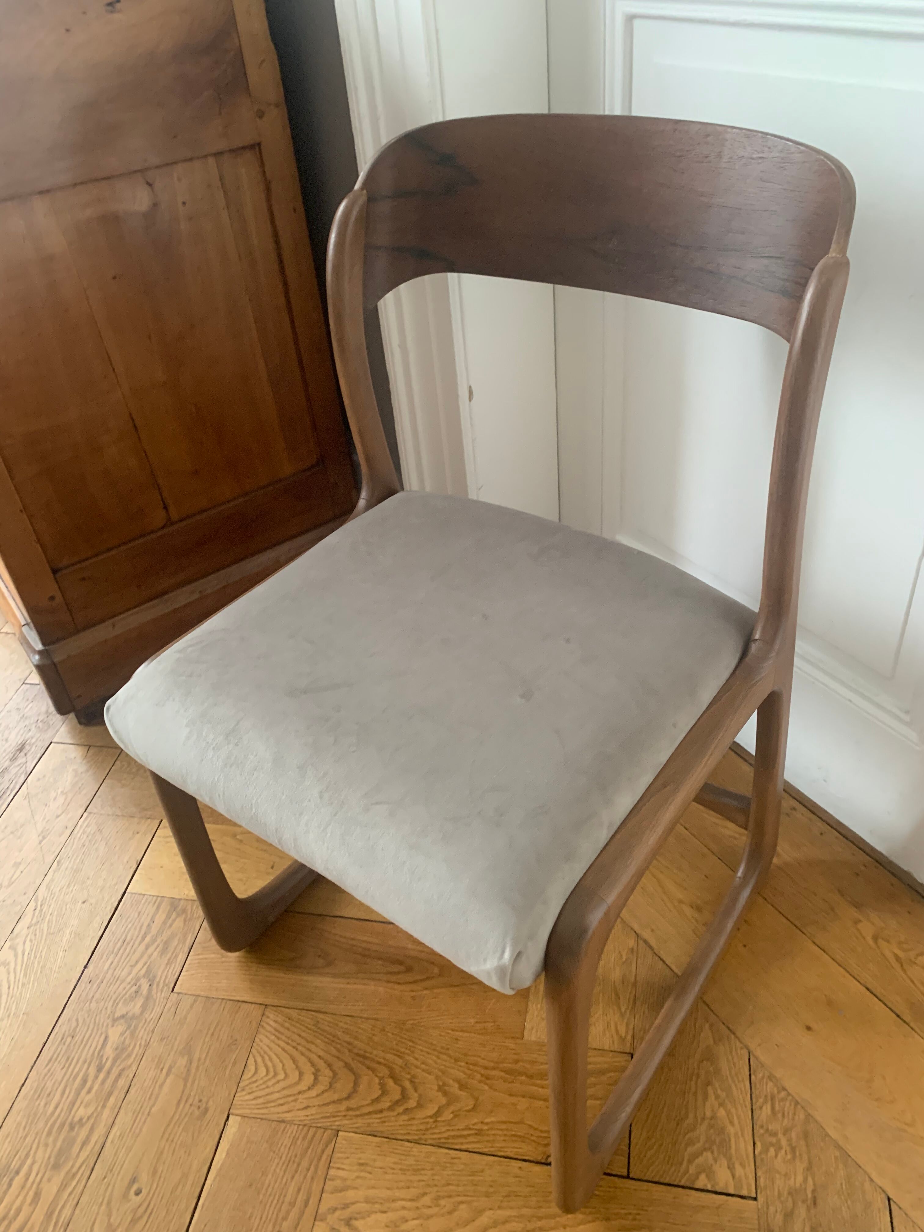 Baumann sleigh chairs