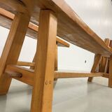 Pair of 2m elm benches