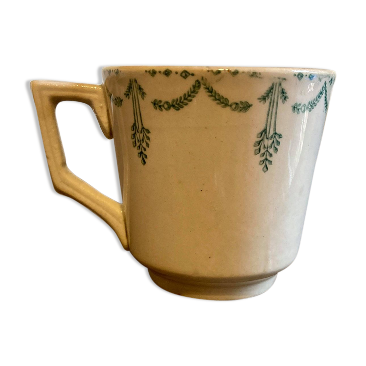 Gien opaque porcelain cup