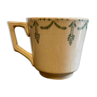 Tasse porcelaine opaque Gien